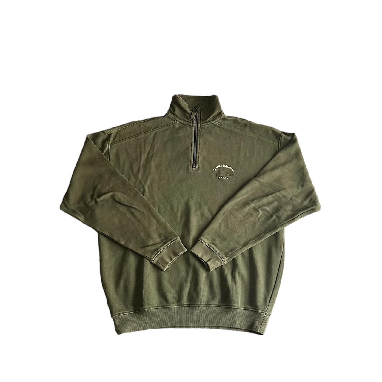 tommy bahama relax half zip sweatshirt