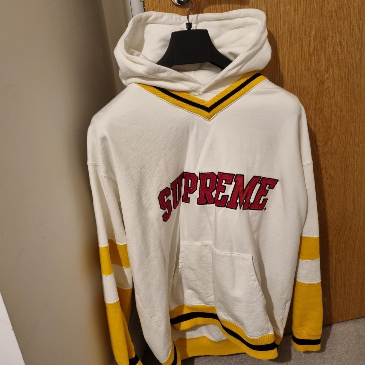 Supreme hockey hooded discount sweatshirt