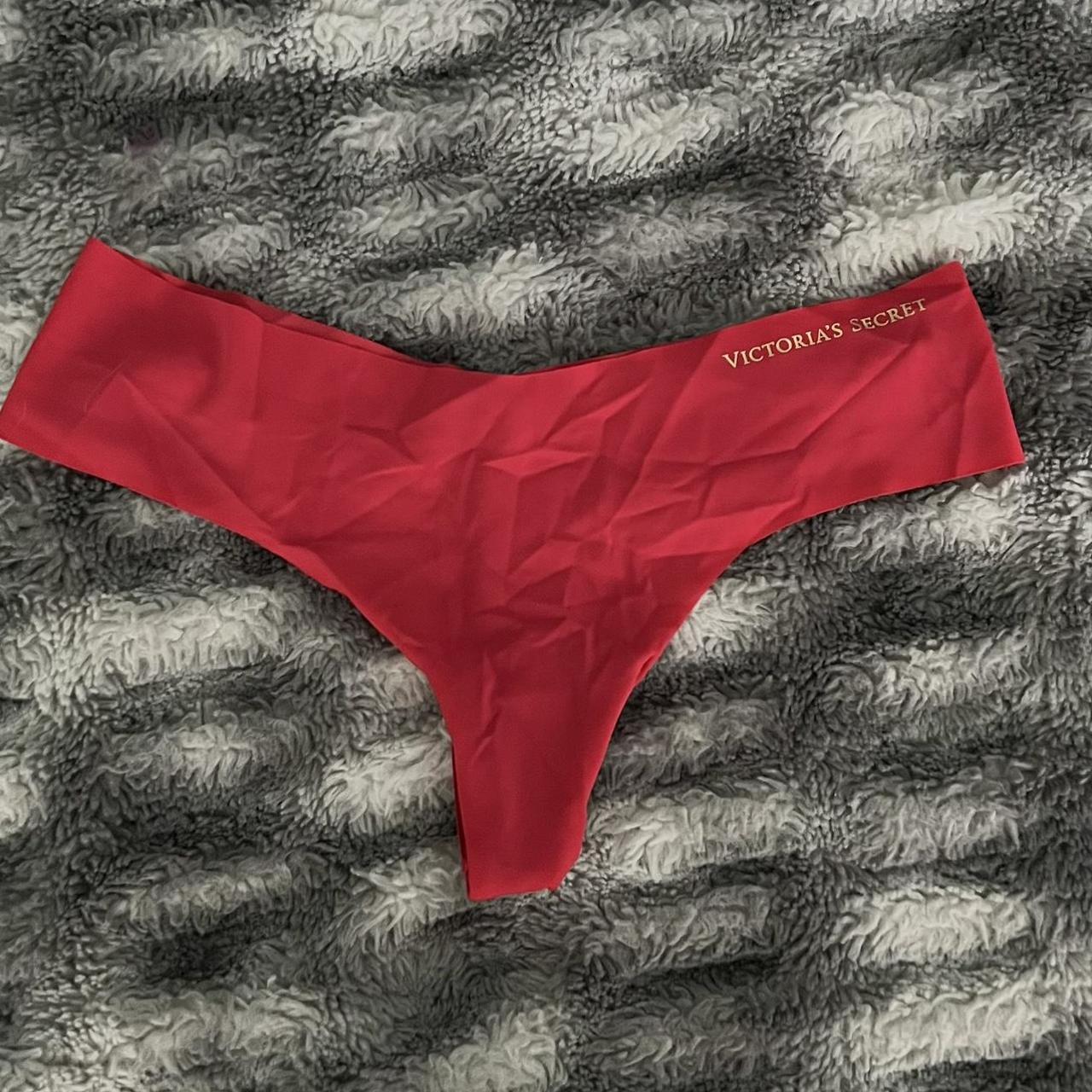 Victoria's Secret XS red panties. Never worn but - Depop