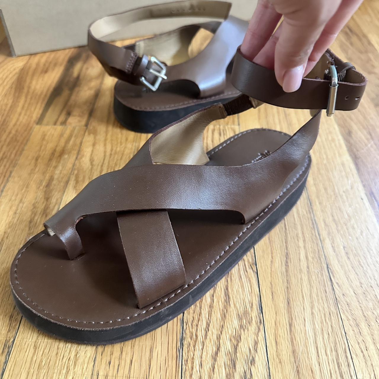 Madewell Women's Sandals Brown US – Madewell the Natasha