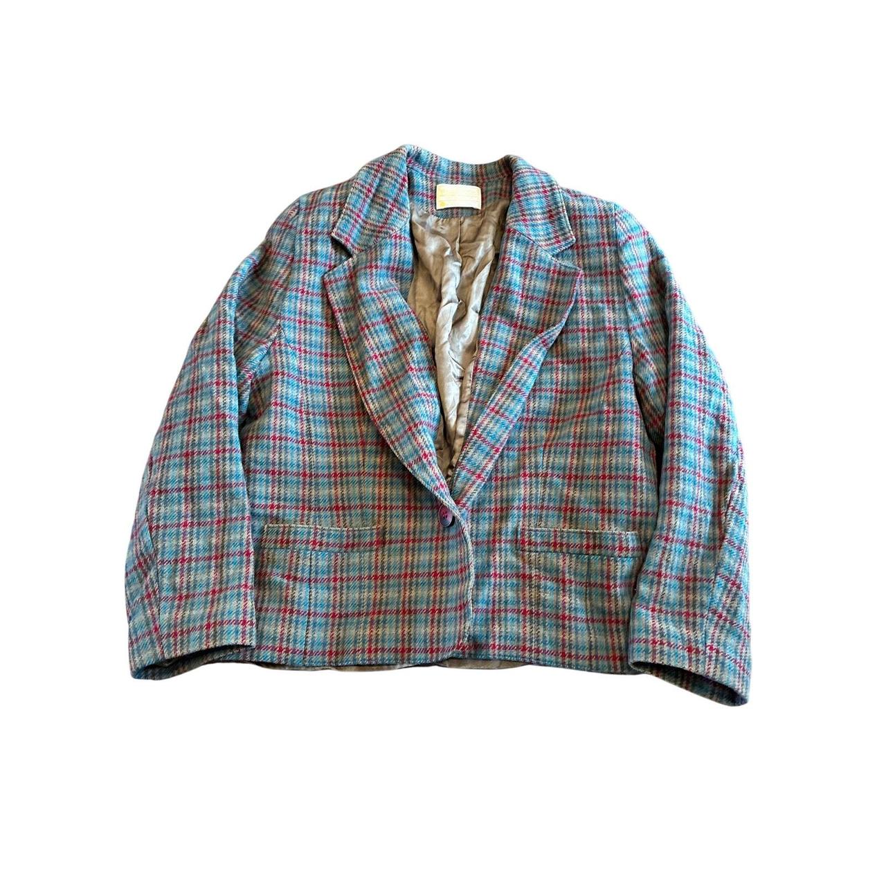 Pendleton Women's Jacket - Blue/Red - M – Beautif… - image 1