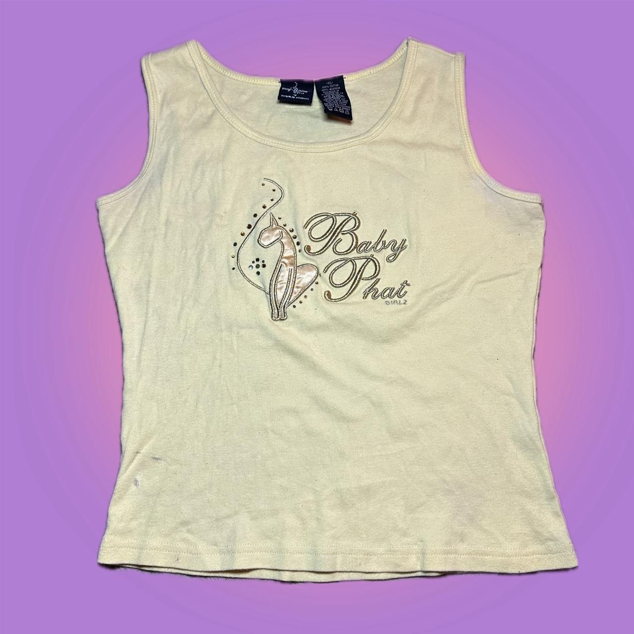 Baby Phat Girlz Tank Top (girls XL, women’s S/M) Depop