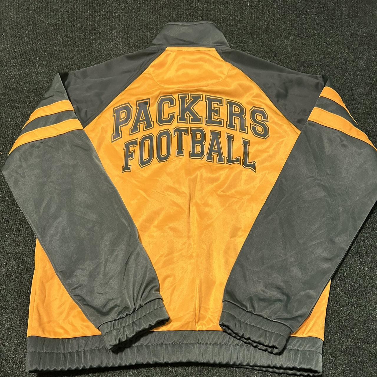 Green Bay Packers Green and Yellow Varsity Jacket|Skinler