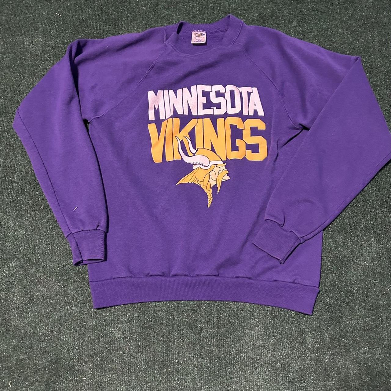 Vintage Minnesota Vikings Hoodie 90s Streetwear USA NFL 