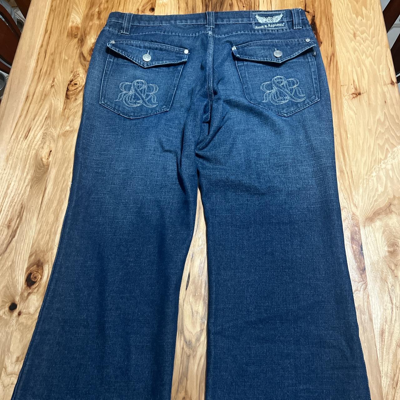 Vintage rock store and republic jeans