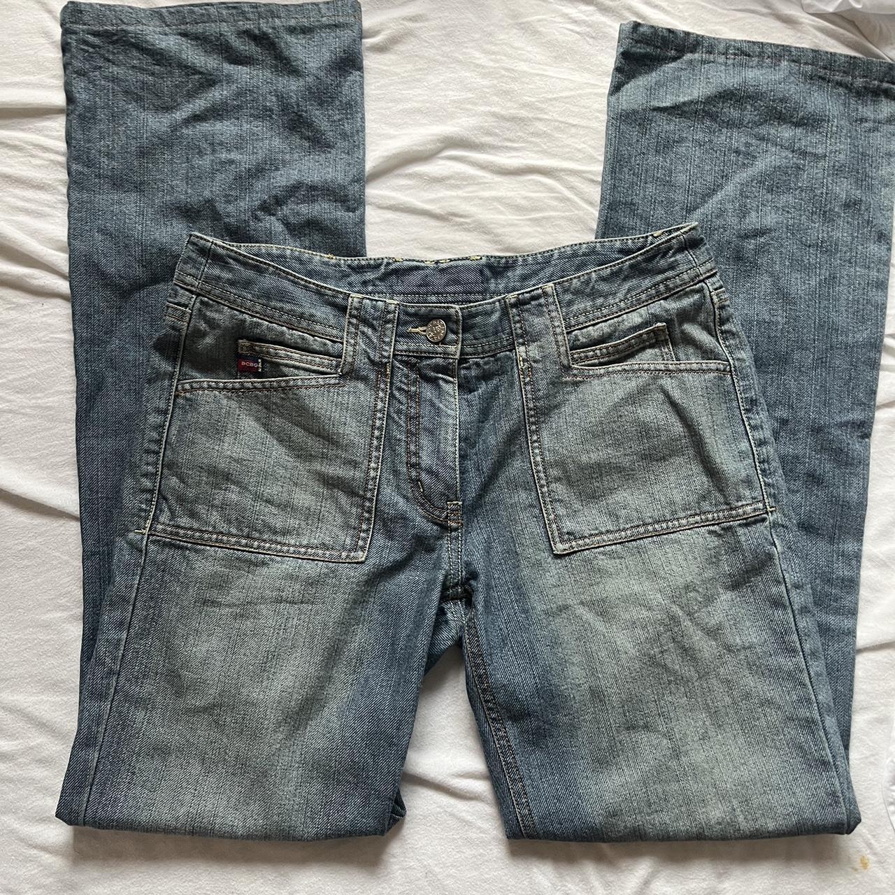 vintage jeans -low rise -really good condition - Depop