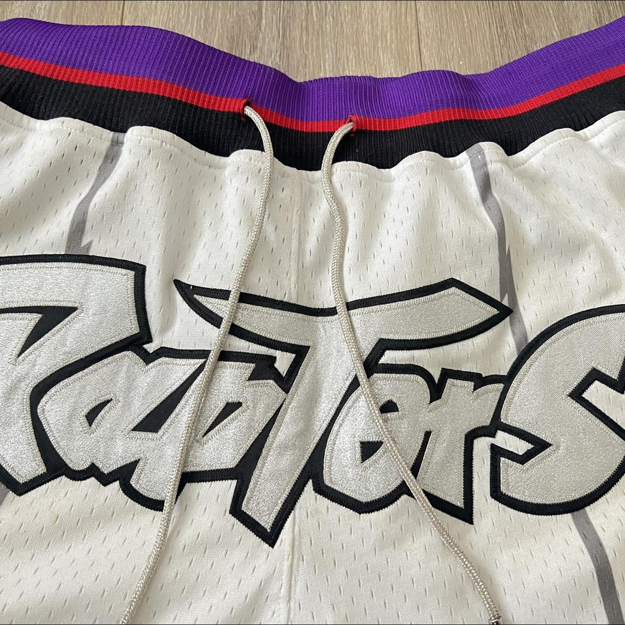 JUST DON Toronto Raptors 98-99 Stitched Shorts