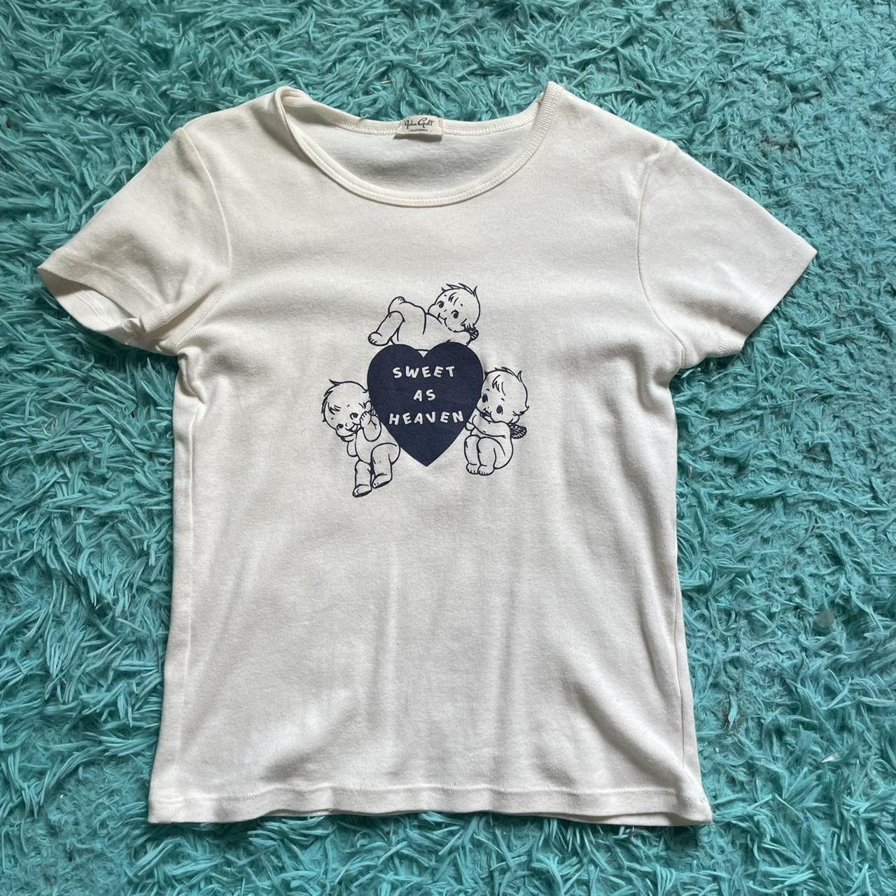 brandy “sweet as heaven” top never worn depop... Depop