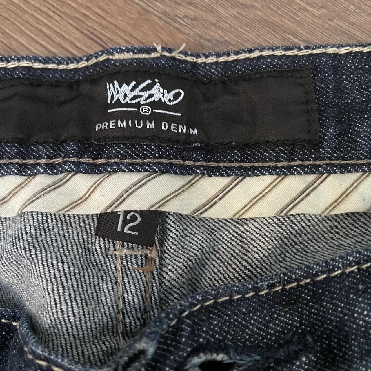 Mossimo dark wash baggy jeans size: 12 message me if... - Depop