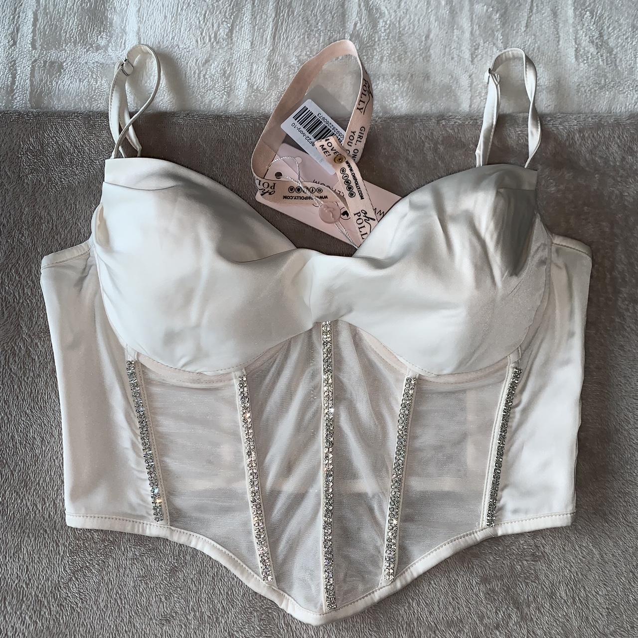 Brand new ivory Ohpolly corset top #ohpolly #corset... - Depop