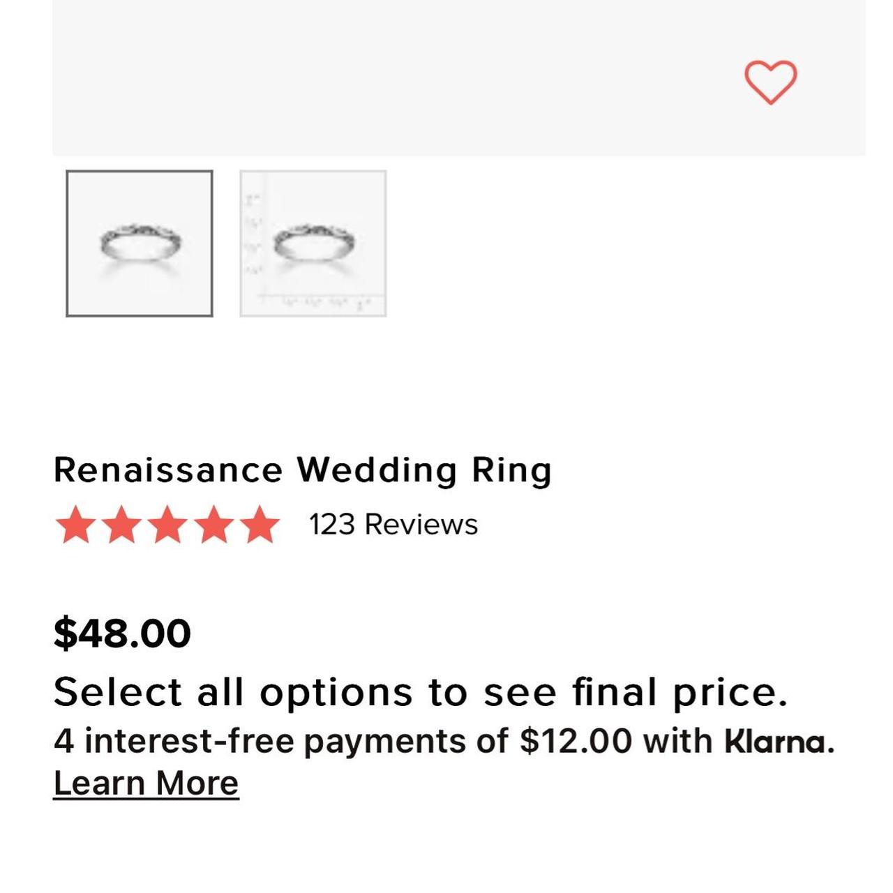 James avery deals renaissance ring