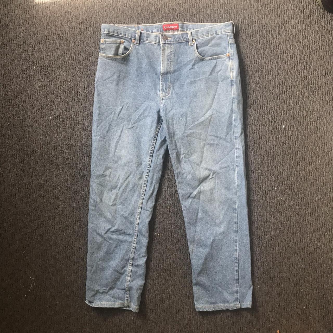 Vintage Traders Jeans Size 32” Straight fit jeans,... - Depop