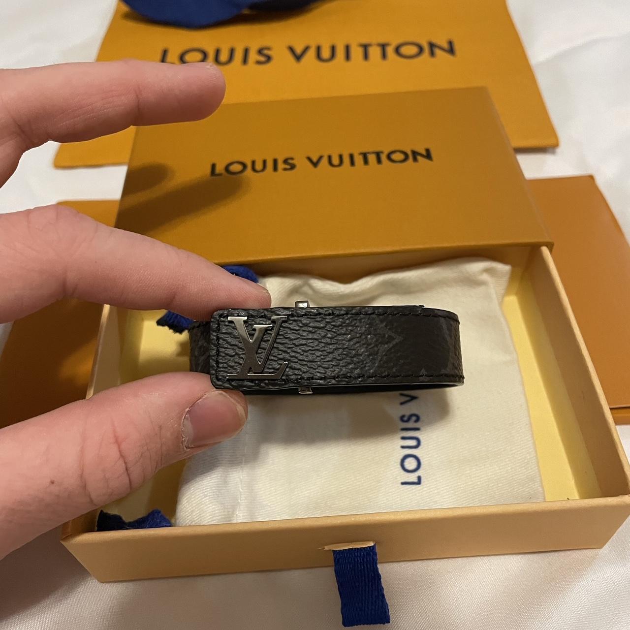 Louis Vutton slim braclet (22 inch) 10/10... - Depop