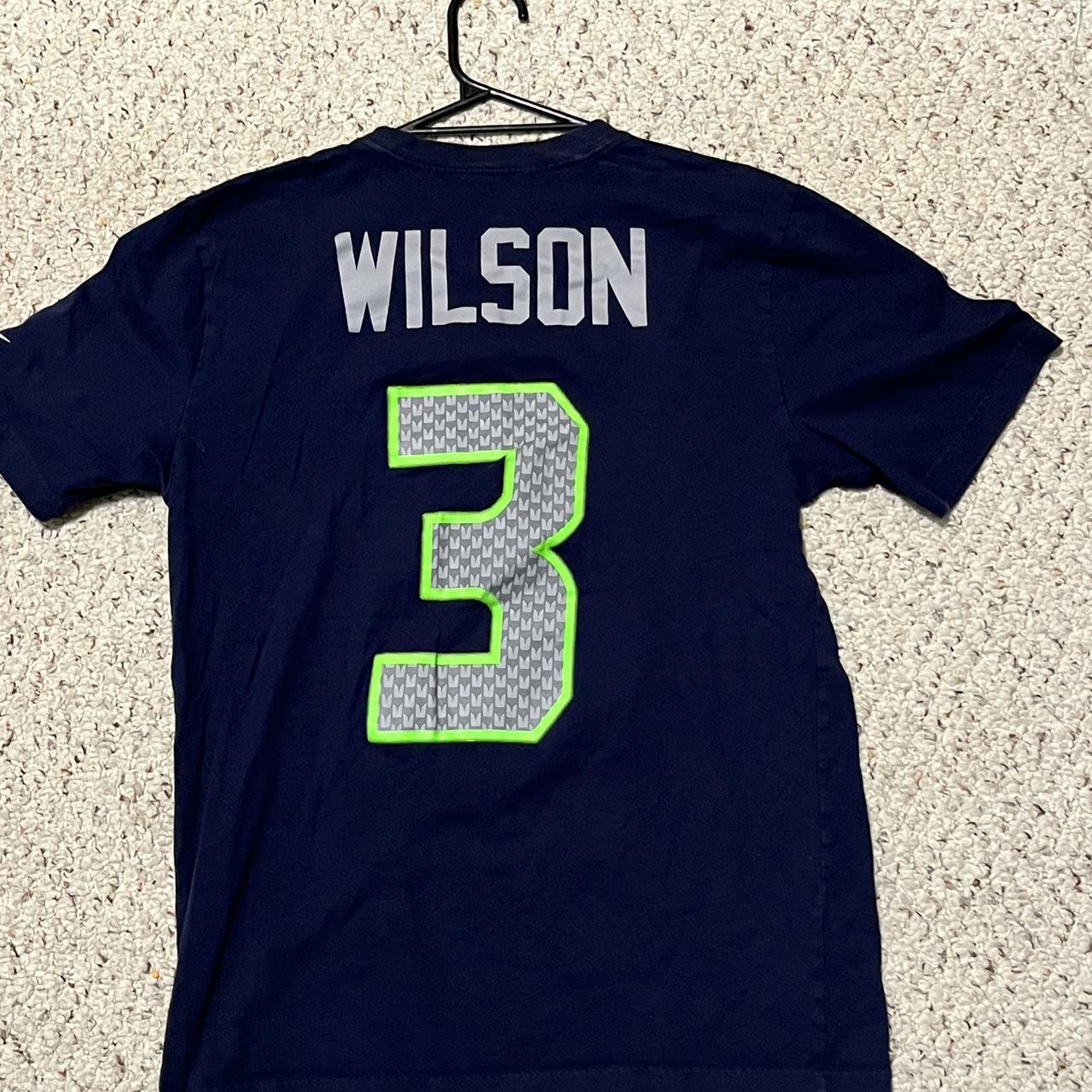 Russell Wilson Jersey T Shirt Seattle Seahawks - Depop