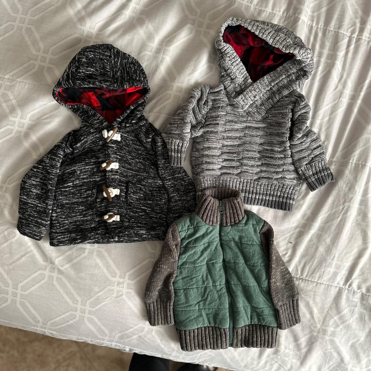 EUC 3 Toddler Boy Winter Jackets. No staining or