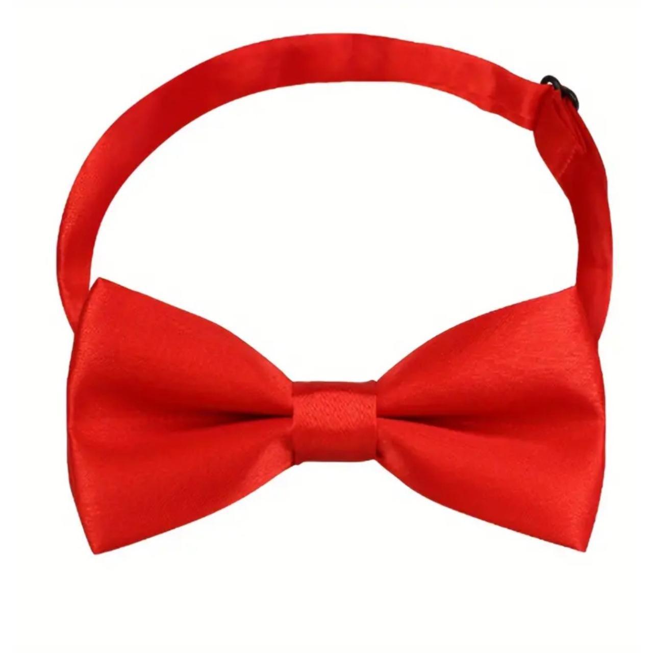 red bow tie for men