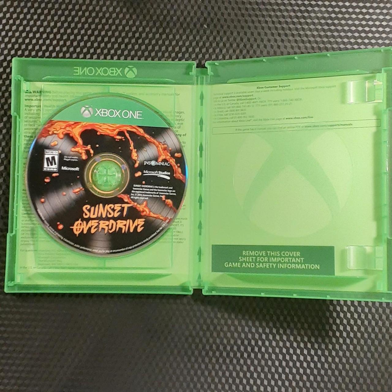 Sunset overdrive on Xbox 1, perfect condition - Depop