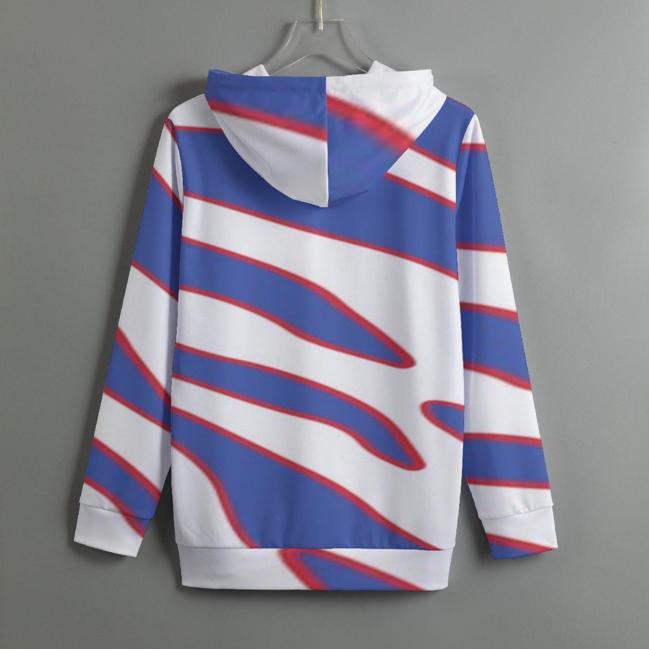 Ladies Zubaz Buffalo Bills Football Sweatshirt