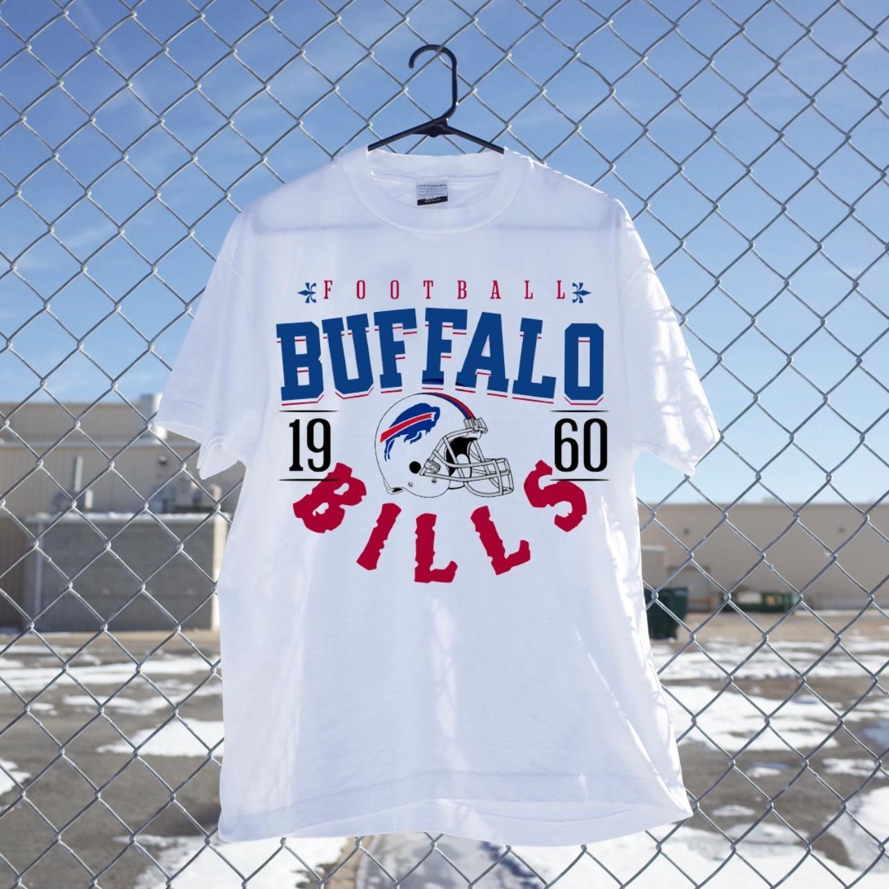 Vtg 1991 NFL Buffalo Bills Super Bowl XXV White - Depop