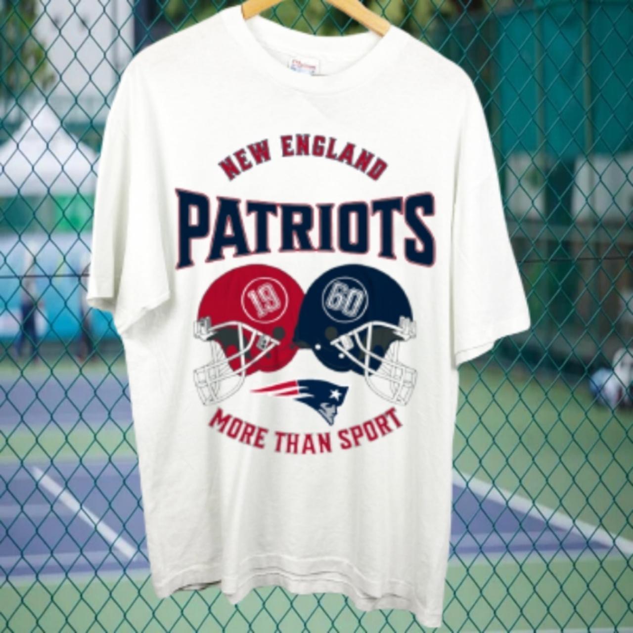 Vintage y2k New England Patriots NFL t shirt. Rare - Depop