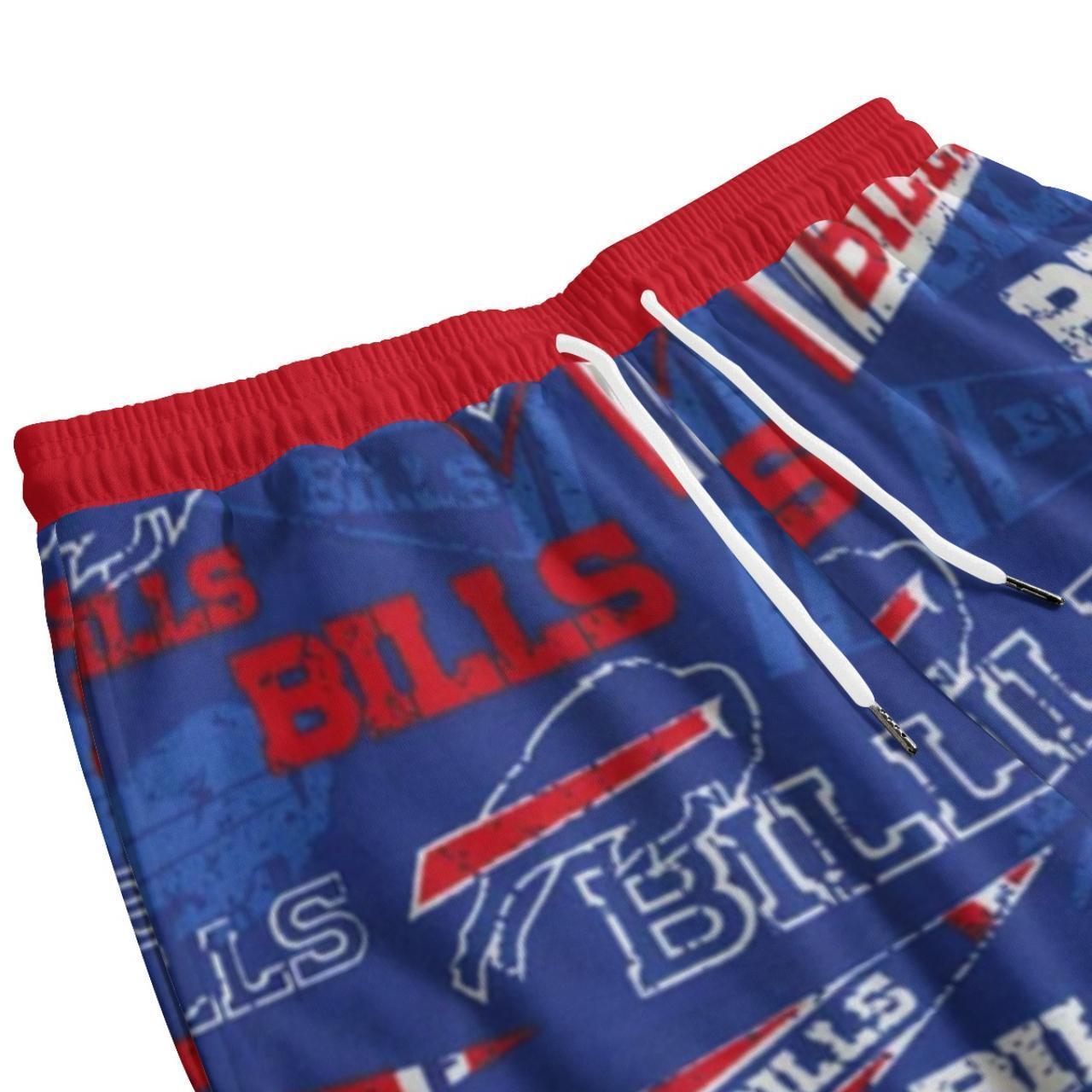 Vintage Logo7 Buffalo Bills sweatpants. Fits like a - Depop