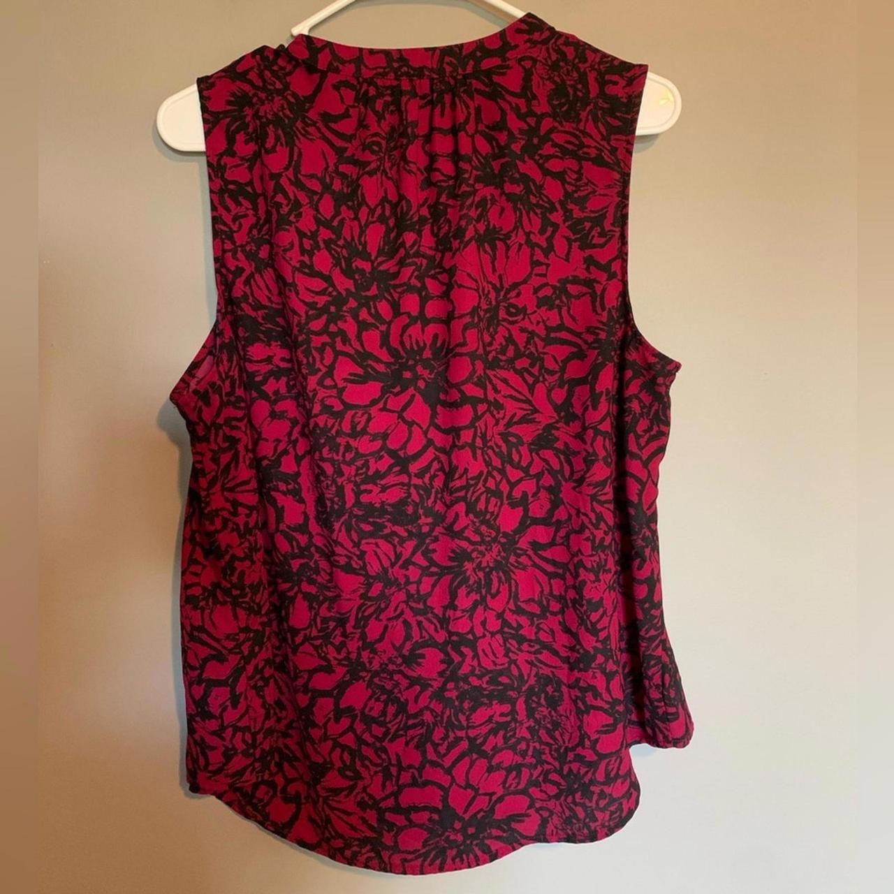 Apt. 9 Women's Blouse - Red/Multi - XL – Apt. 9 B… - image 2