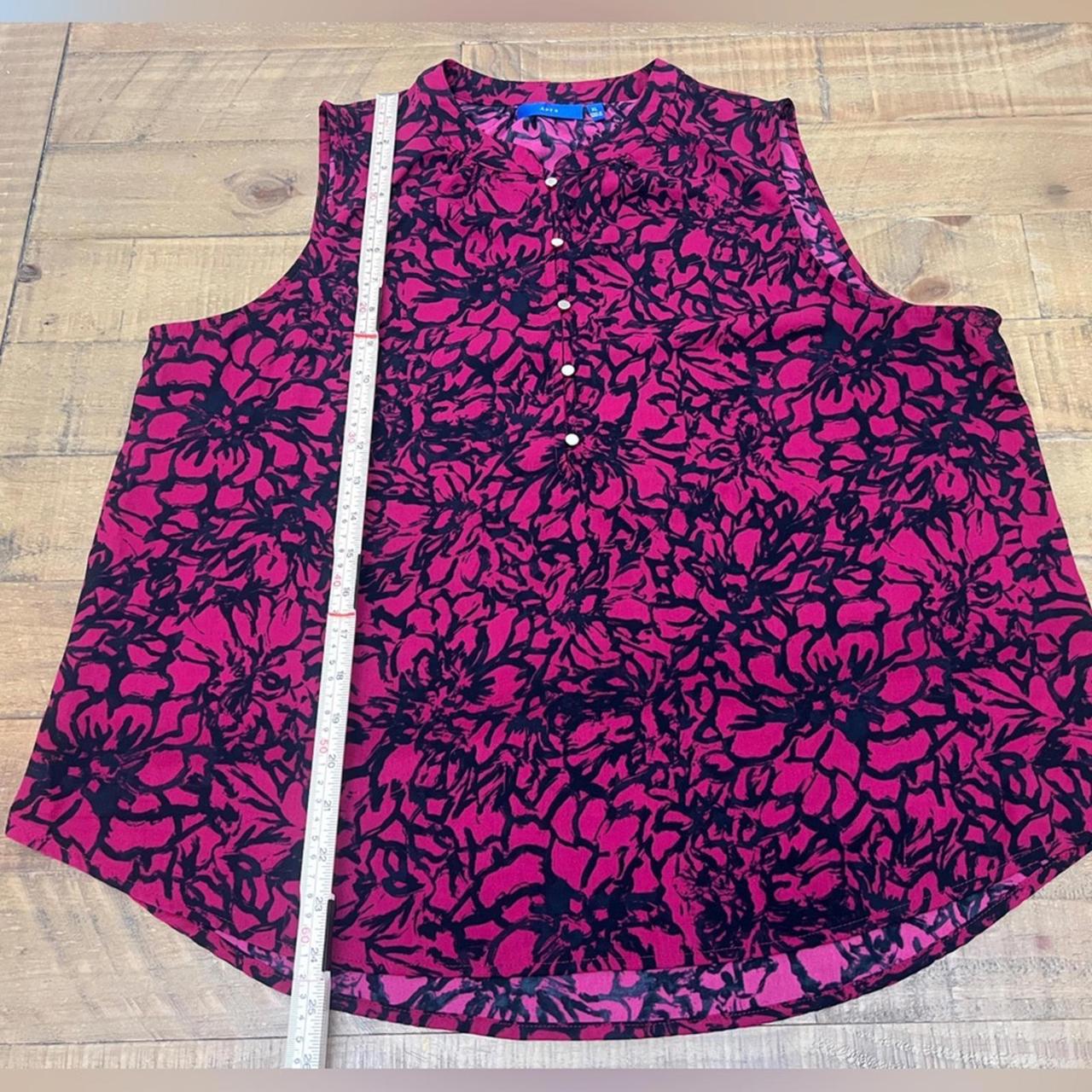 Apt. 9 Women's Blouse - Red/Multi - XL – Apt. 9 B… - image 8