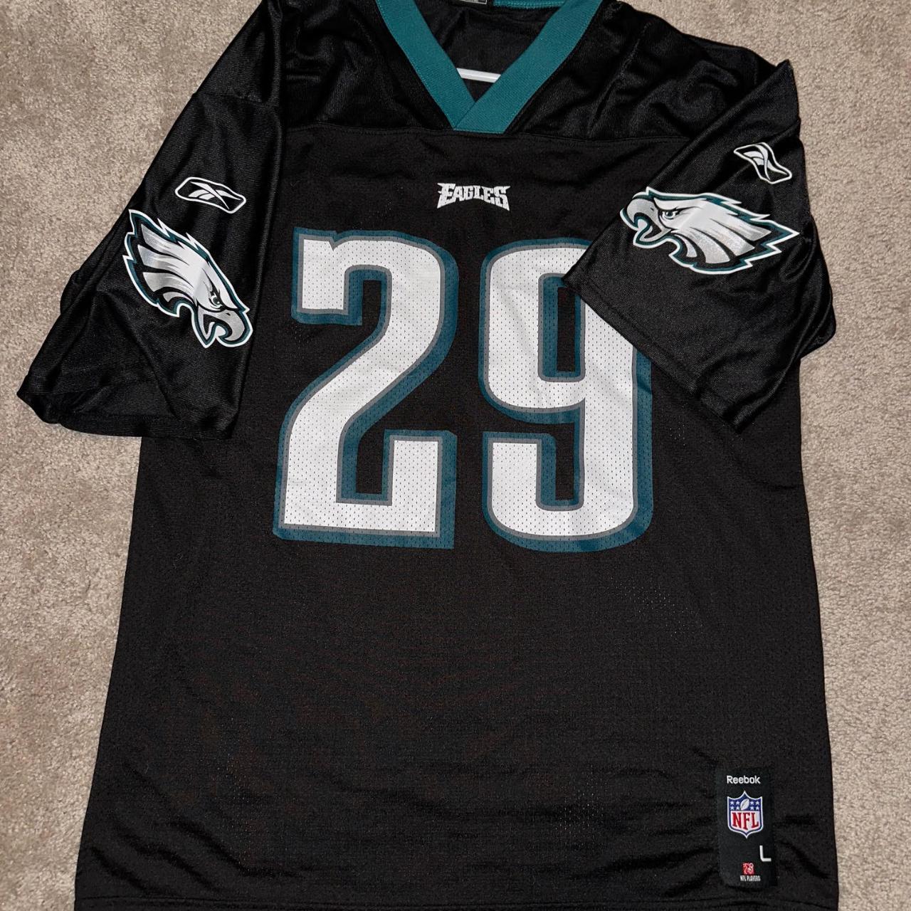 LESEAN MCCOY #29 PHILADELPHIA EAGLES GREEN REEBOK JERSEY ROOKIE