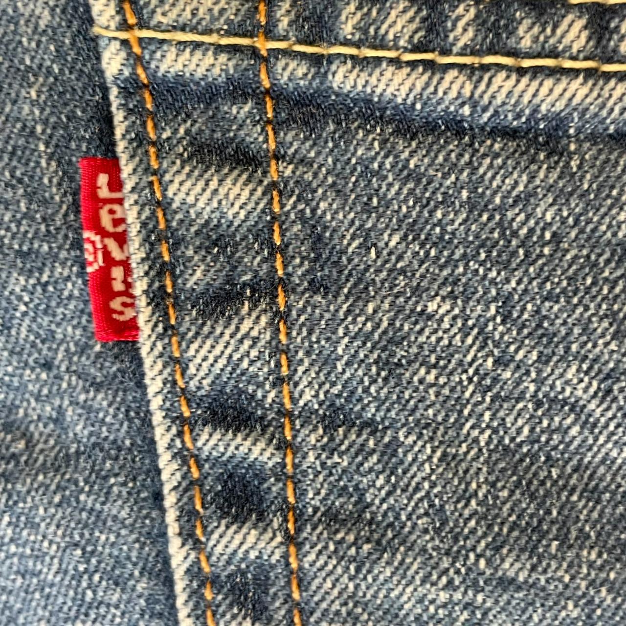 Levis 511 slim fit medium wash denim blue jeans. 5... - Depop