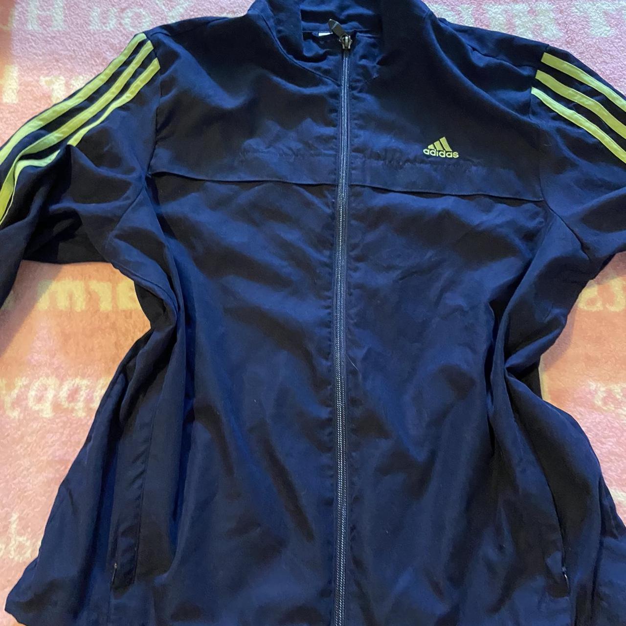 Thrifted Adidas Zip Up ~Size S/M ~Dm for questions - Depop