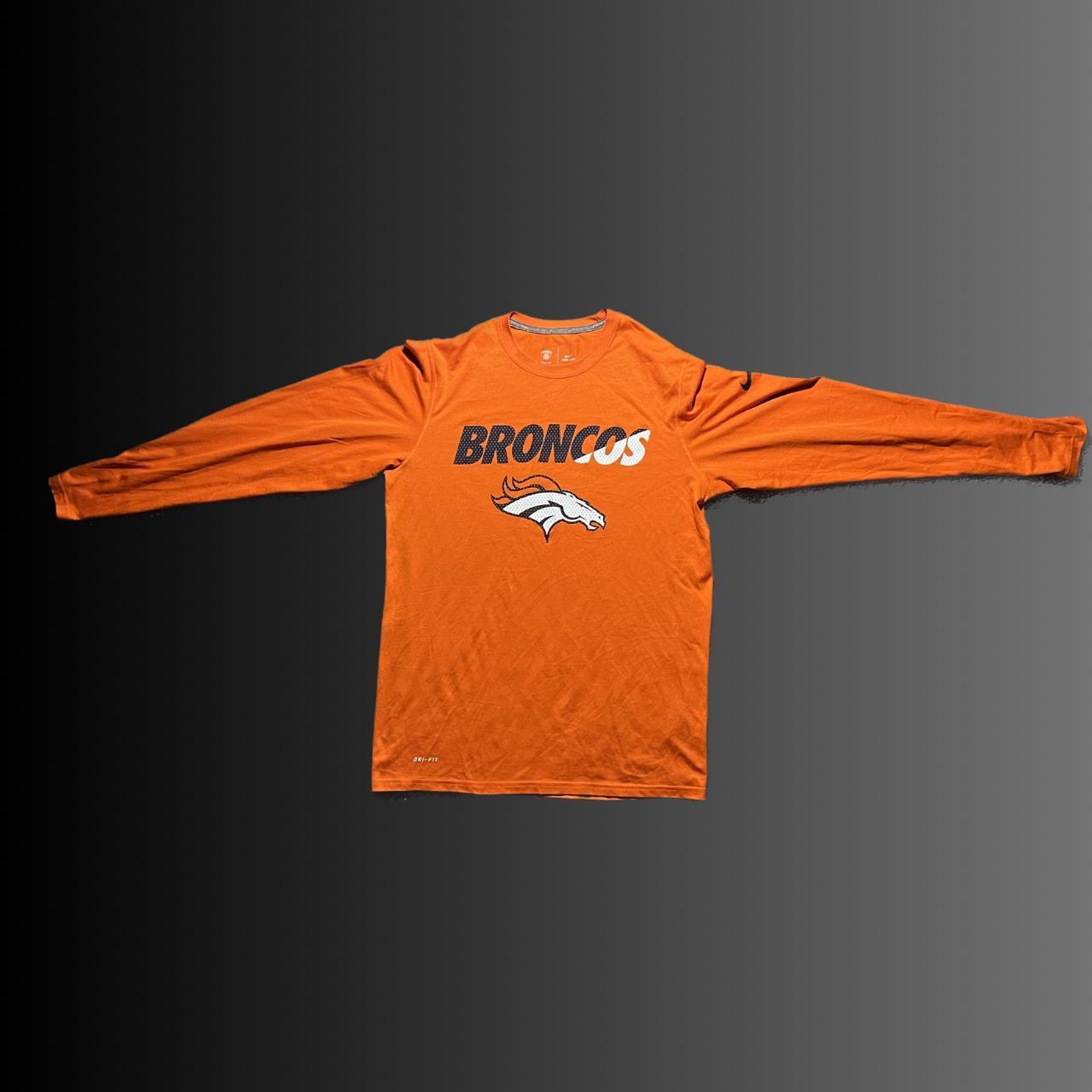 Nike Dri-Fit NFL Denver Broncos Football T-shirt- - Depop