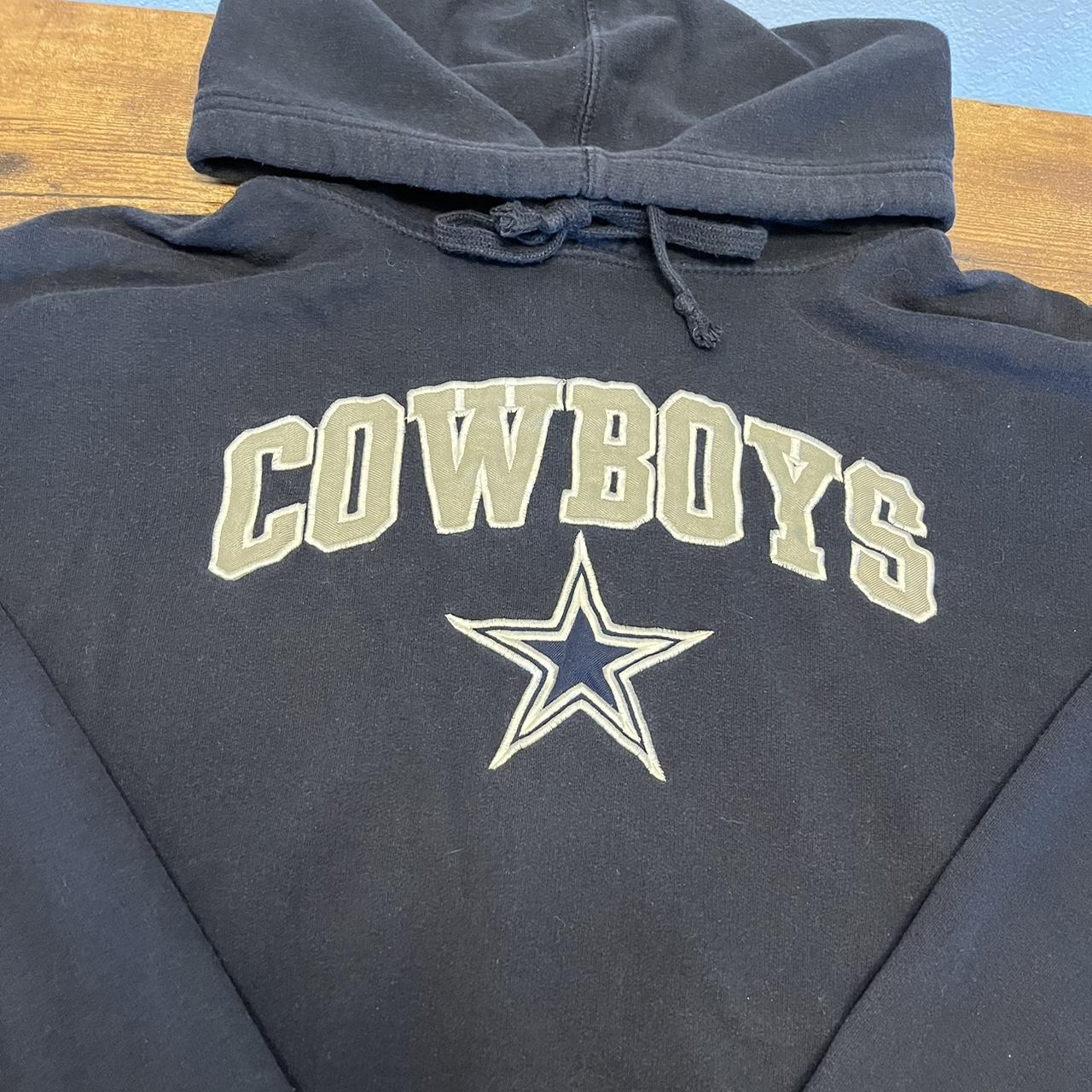 authentic dallas cowboys hoodie brand new! size - Depop