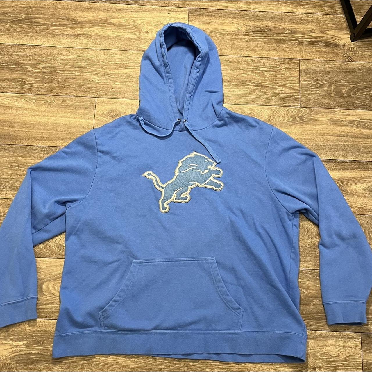 Detroit Lions Pullover Hoodie - NFL - Blue - clothing