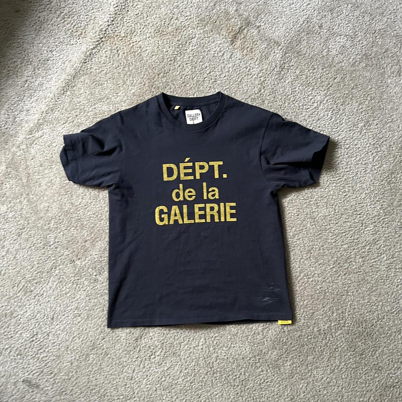 Gallery Dept Black T-Shirt Brand : Gallery... - Depop