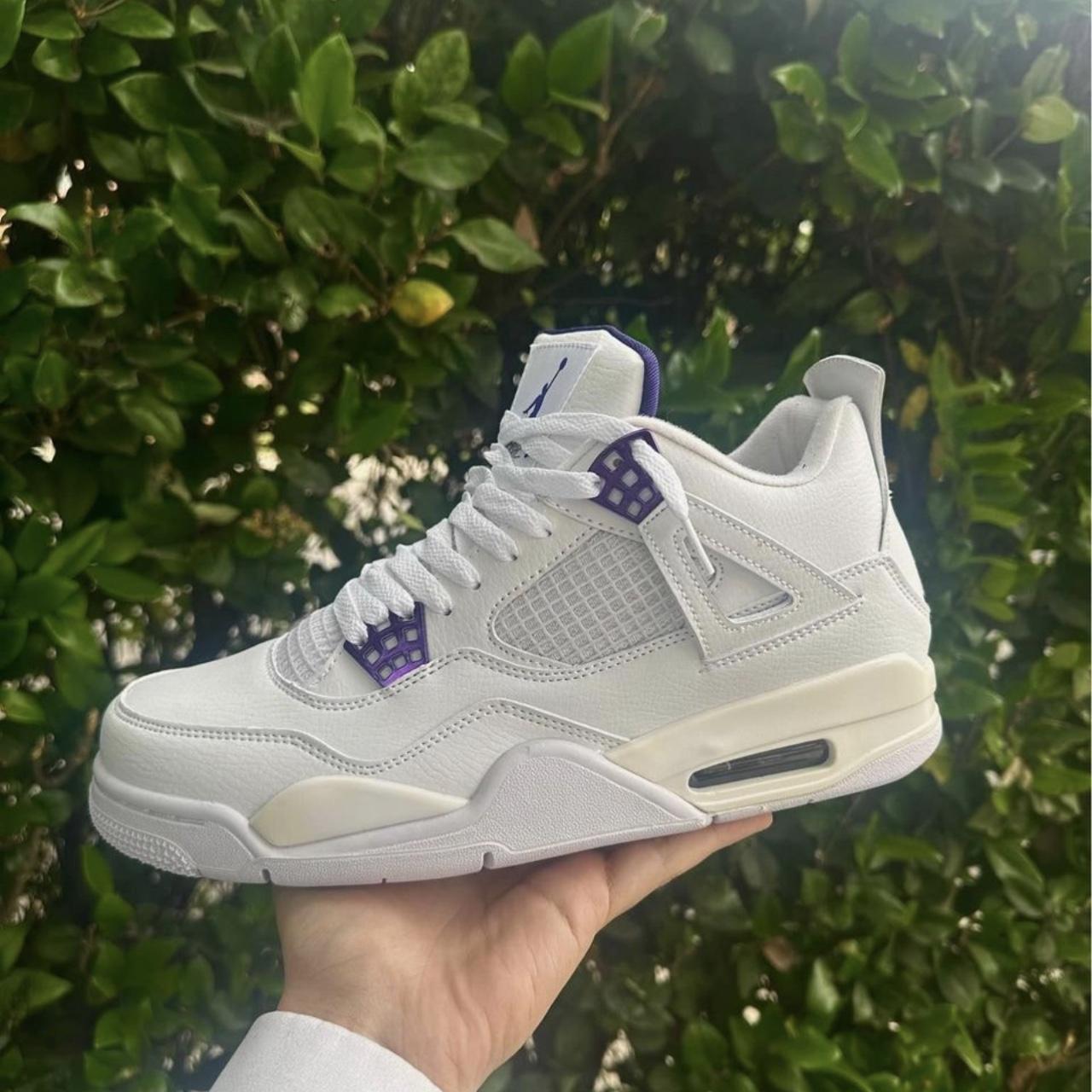 stockx jordan 4 purple