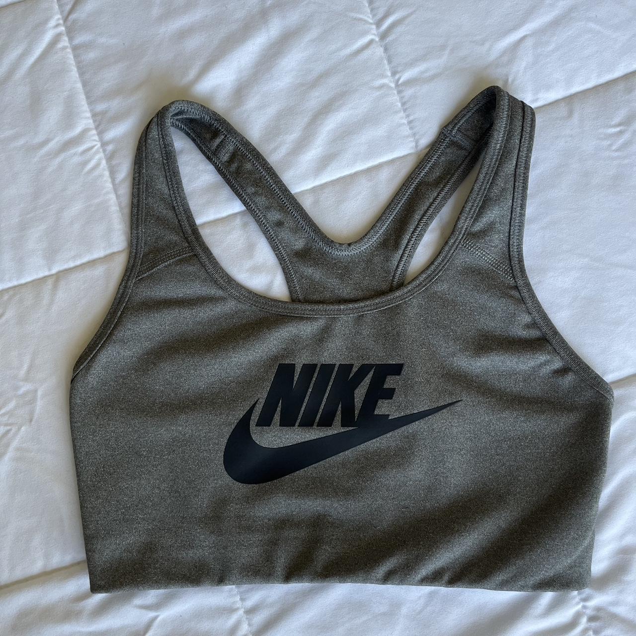 Grey NIKE Sport Bra #bra #nike #gym #comfy #basic - Depop