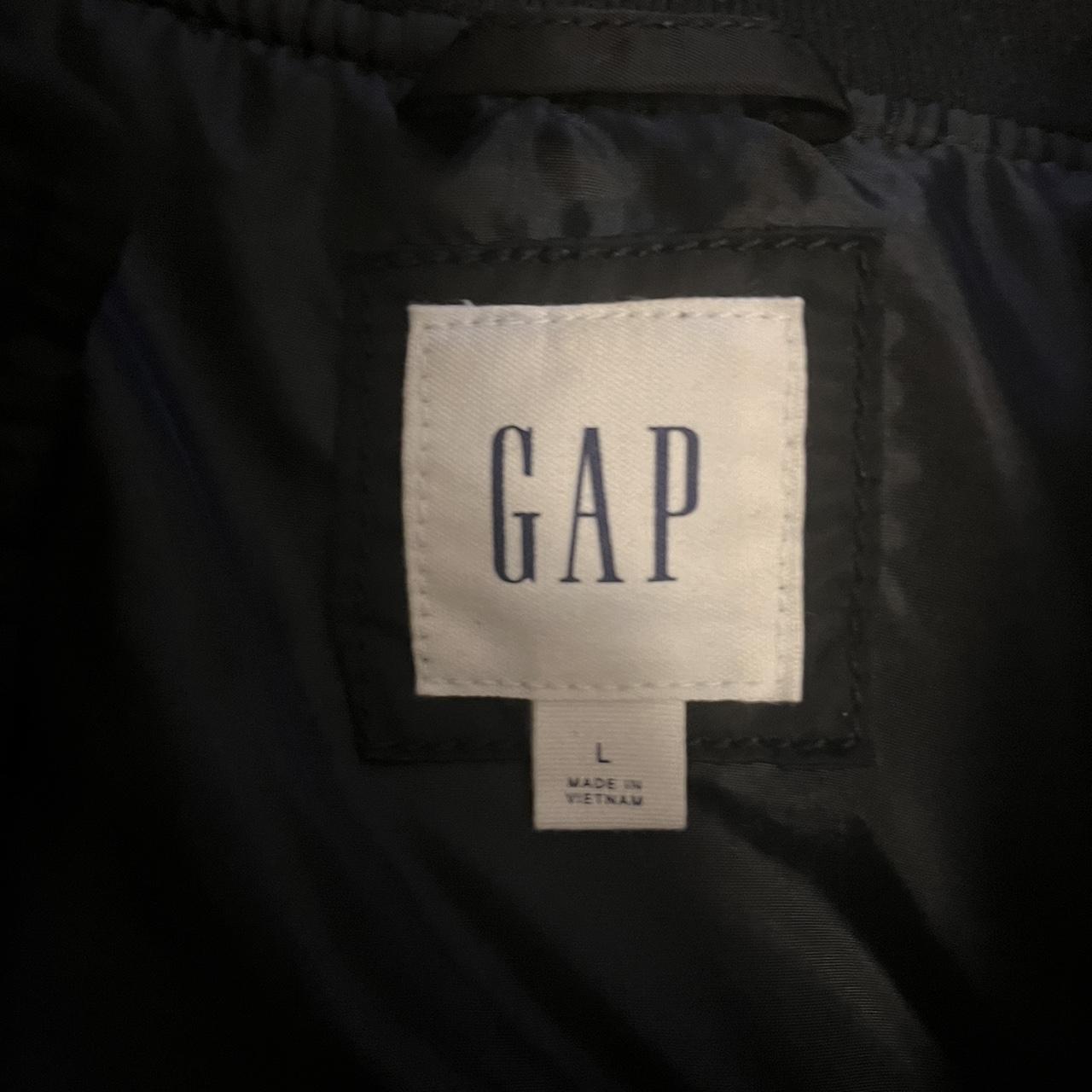 GAP oversized bomber jacket has pockets, mint... - Depop