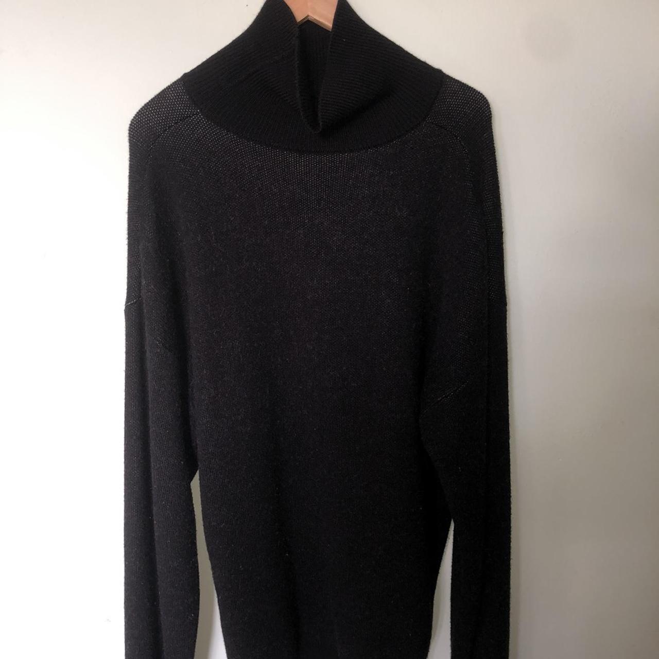 Gosha rubchinskiy black graphic knit outlet turtleneck