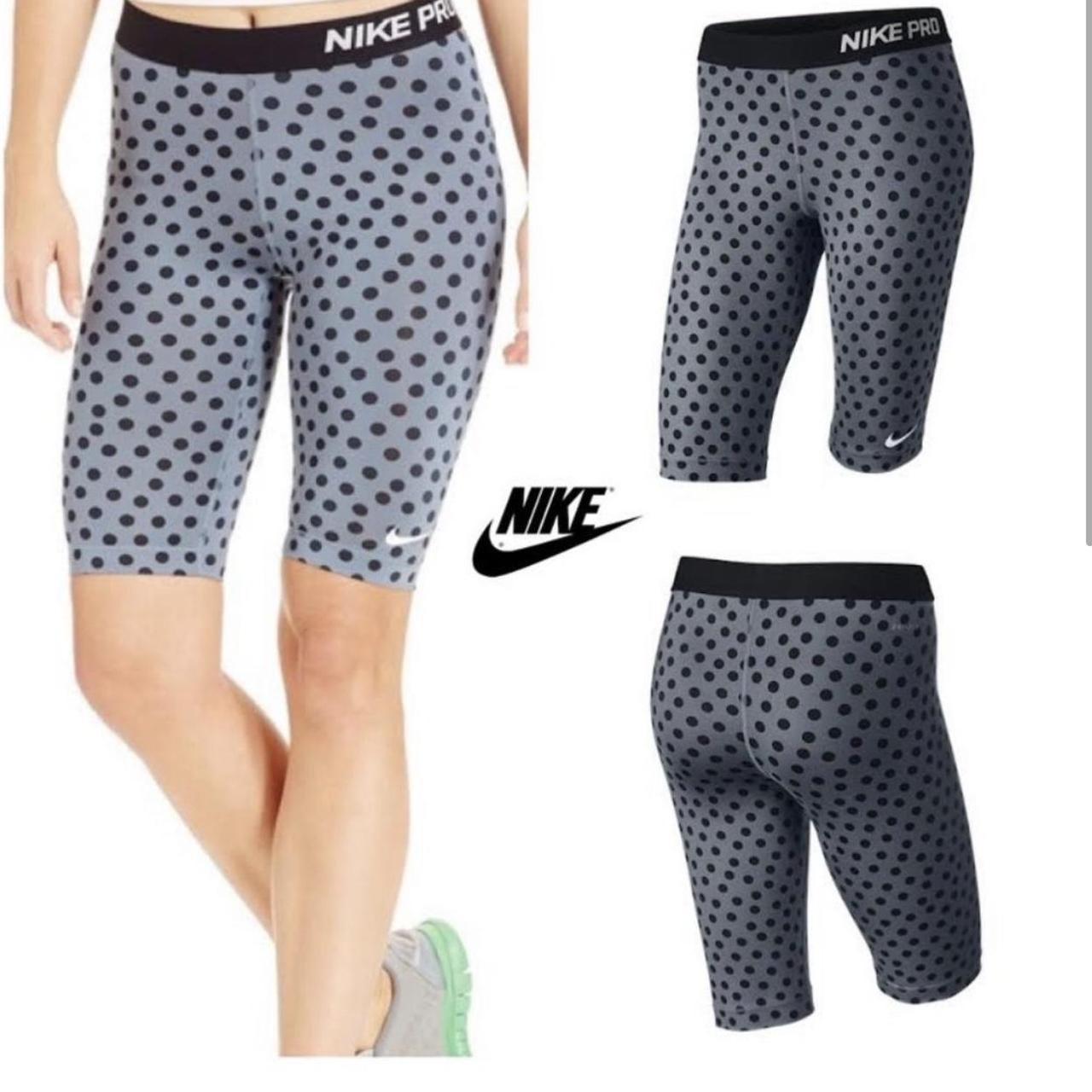 Nike pro sale polka dot leggings