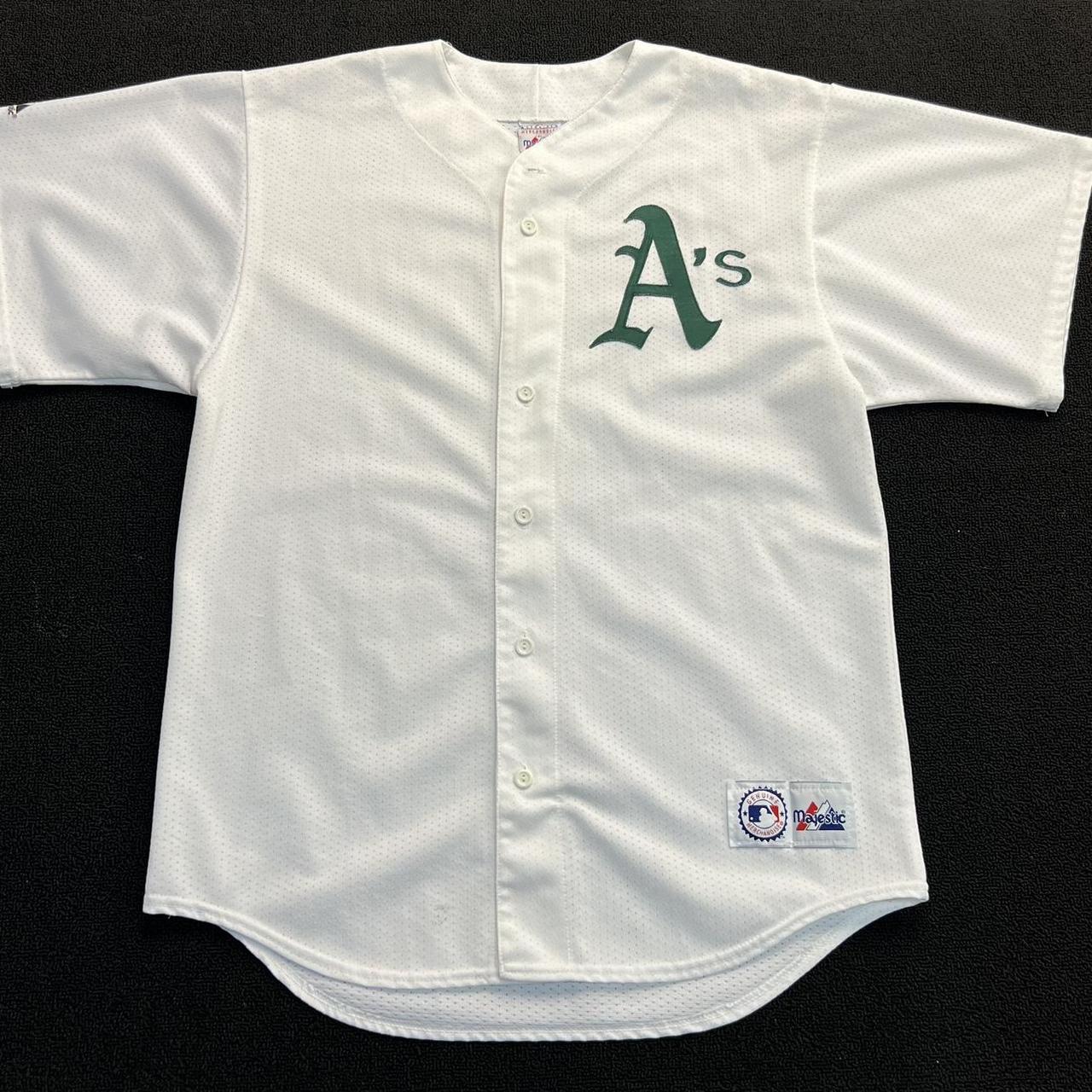 Vintage Majestic Made in USA Oakland A's Athletics - Depop