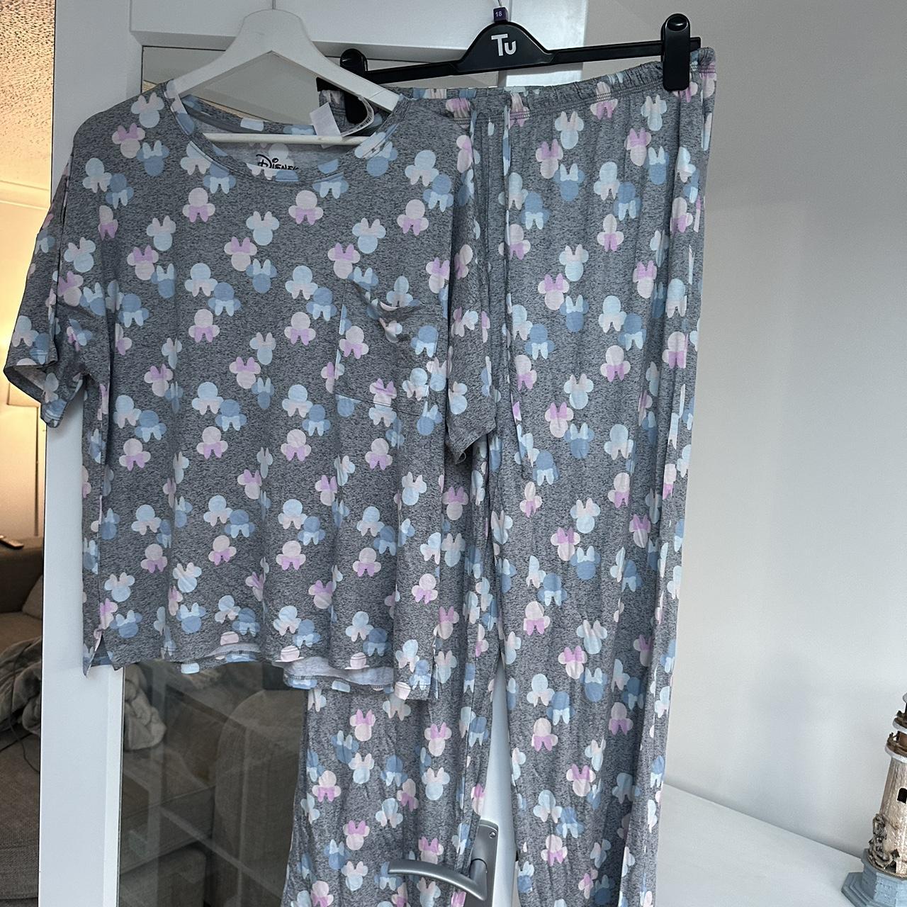 Costco Disney Women s Pyjamas size large grey Depop