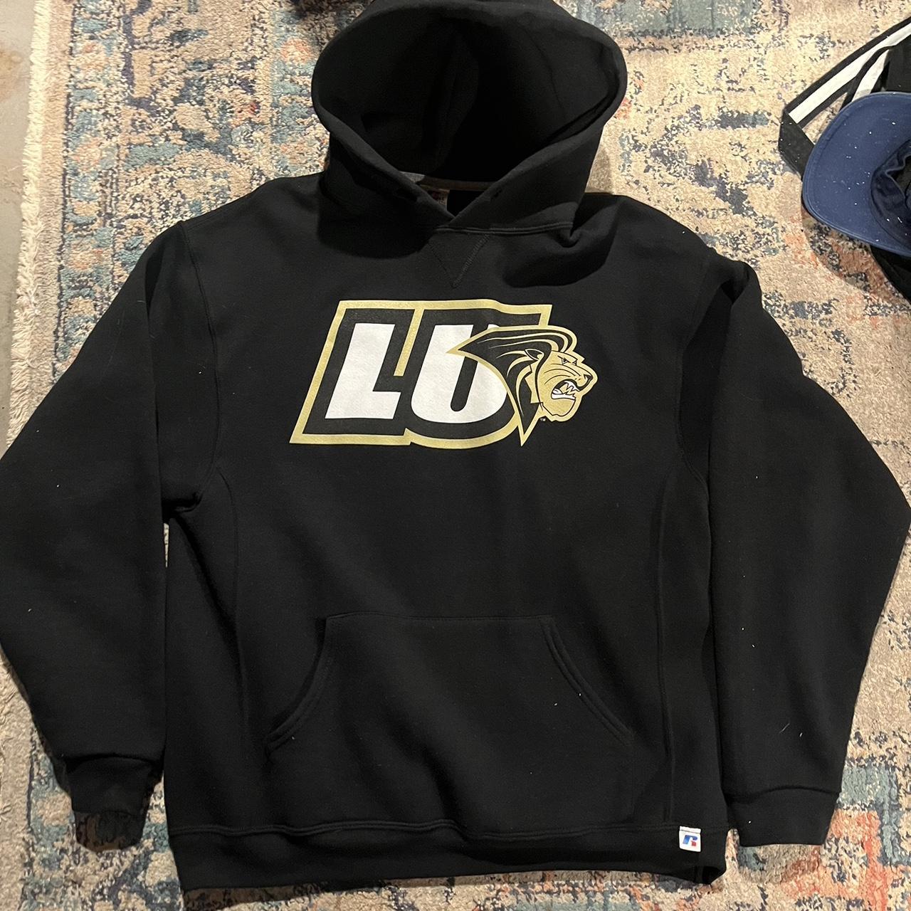 russel athletic lindenwood boxy hoodie - Depop