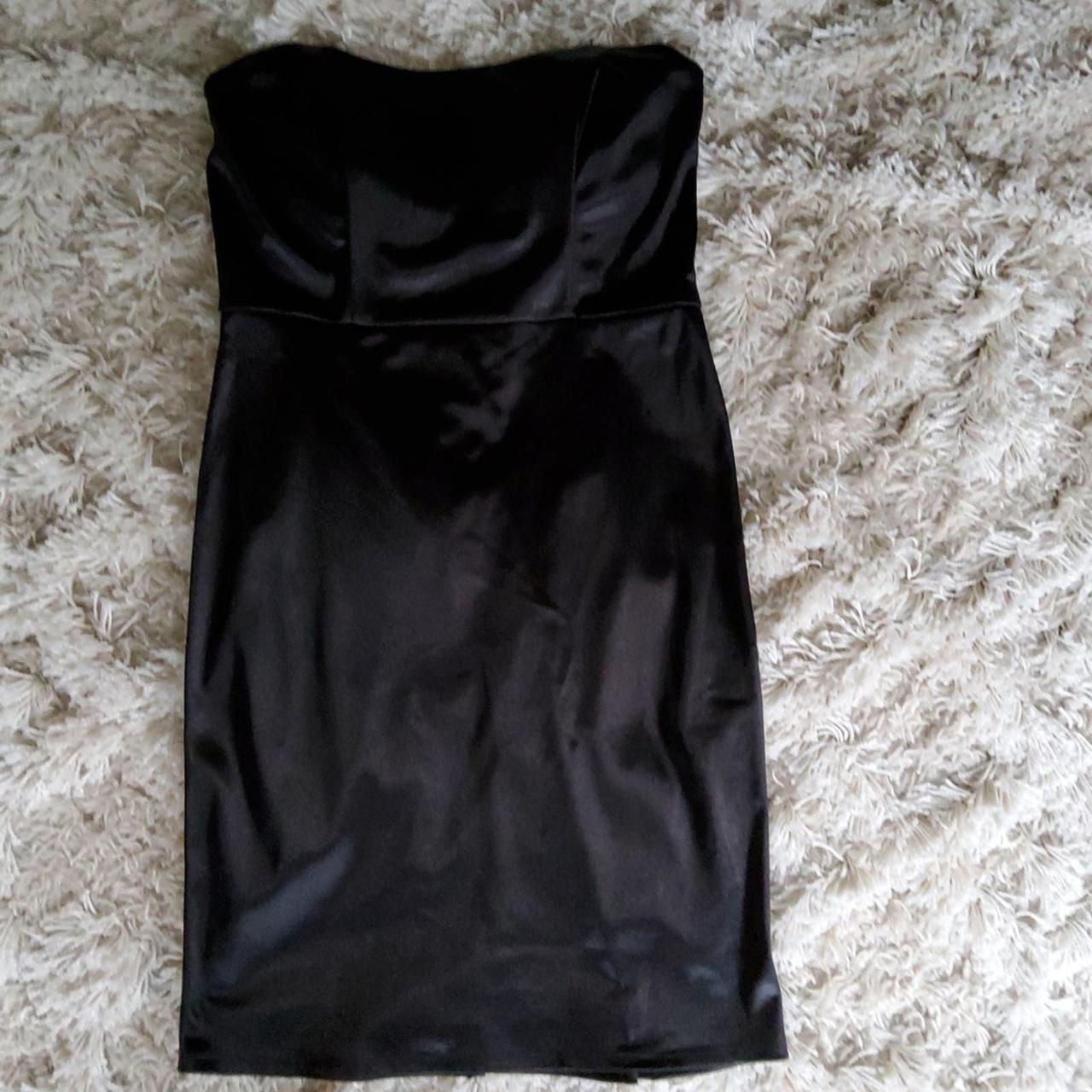 Black Mini Dress - Satin Bodycon Dress - Bodycon Mini Dress - LBD - Lulus