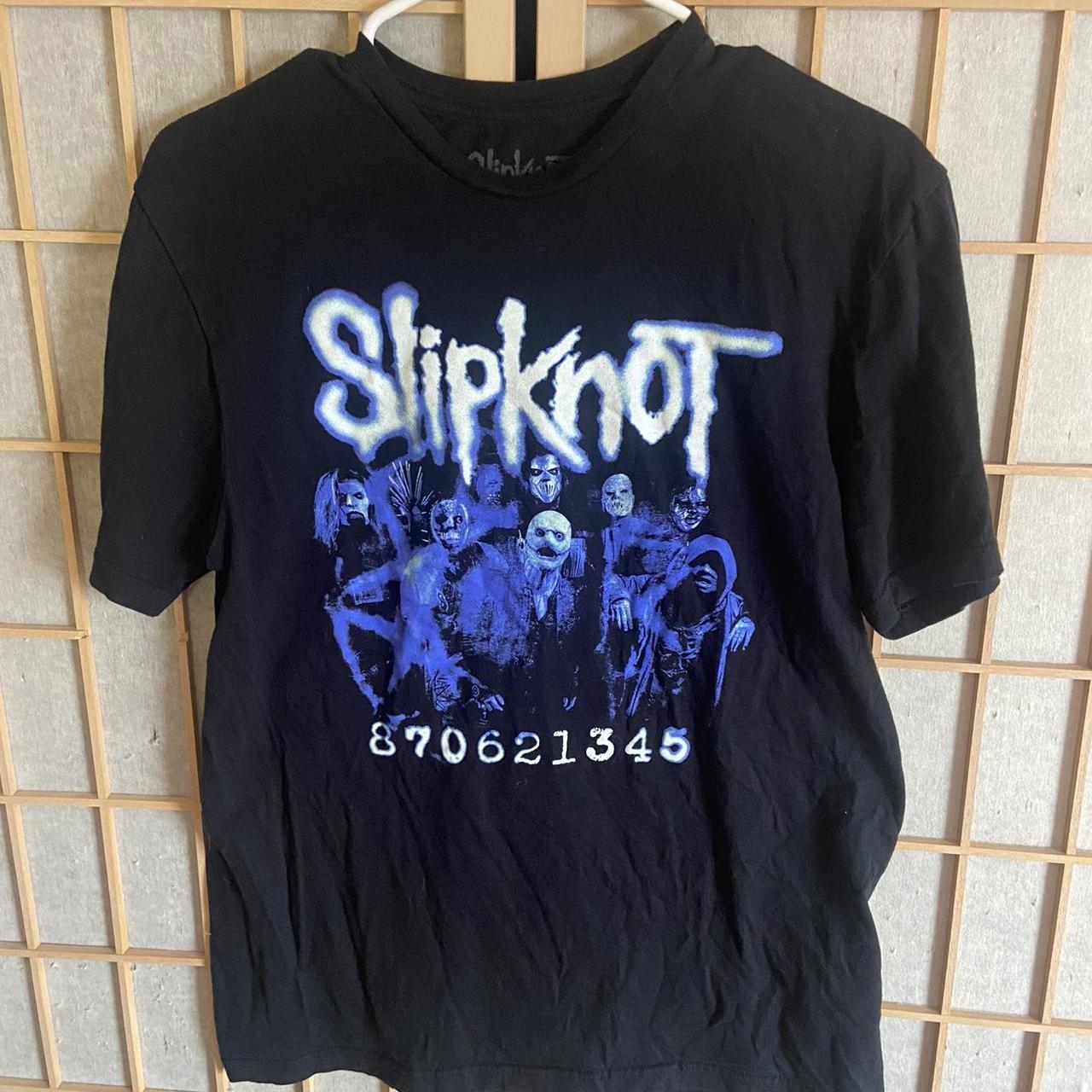 Slipknot band T-shirt Size:M 19x25... - Depop