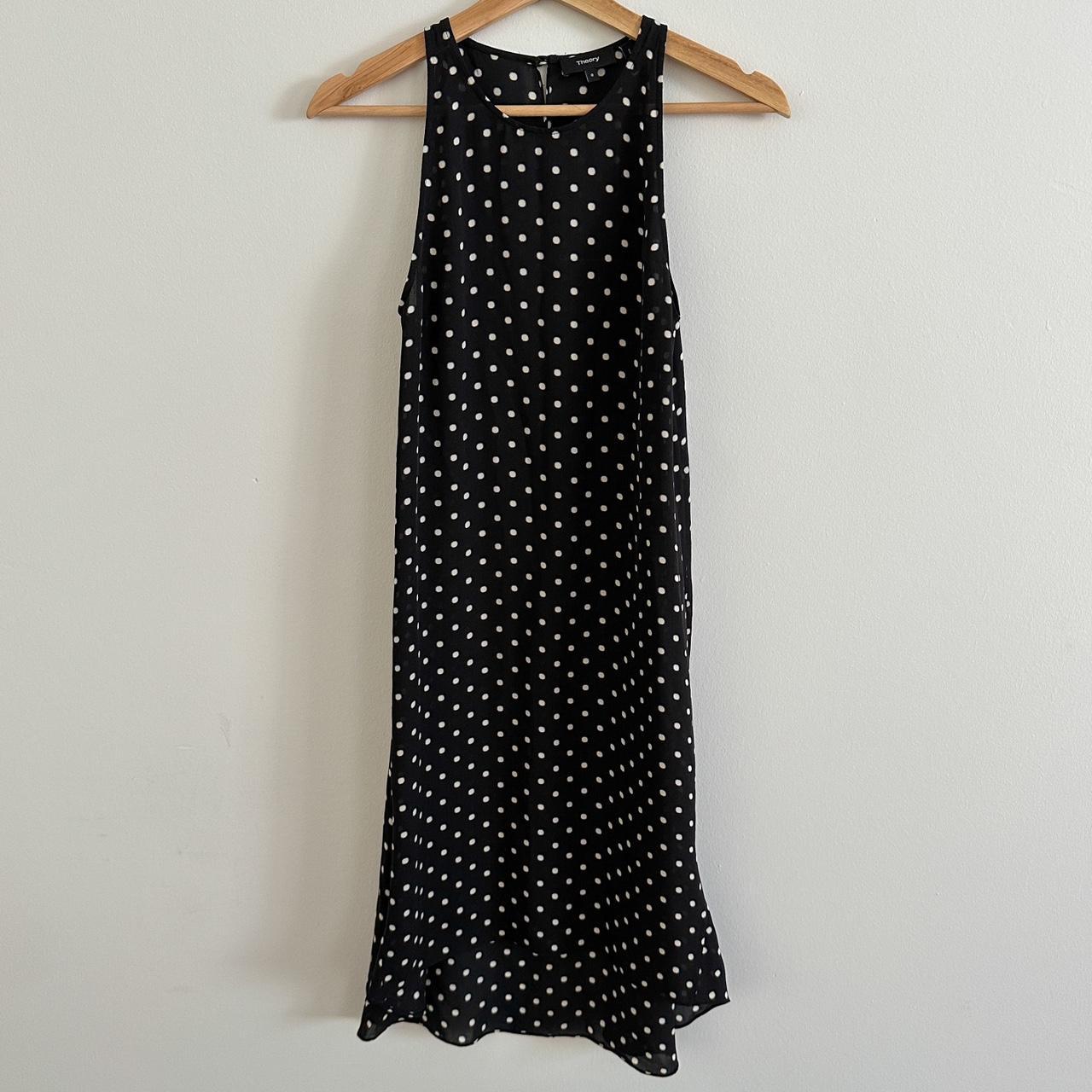 Theory polka hot sale dot dress