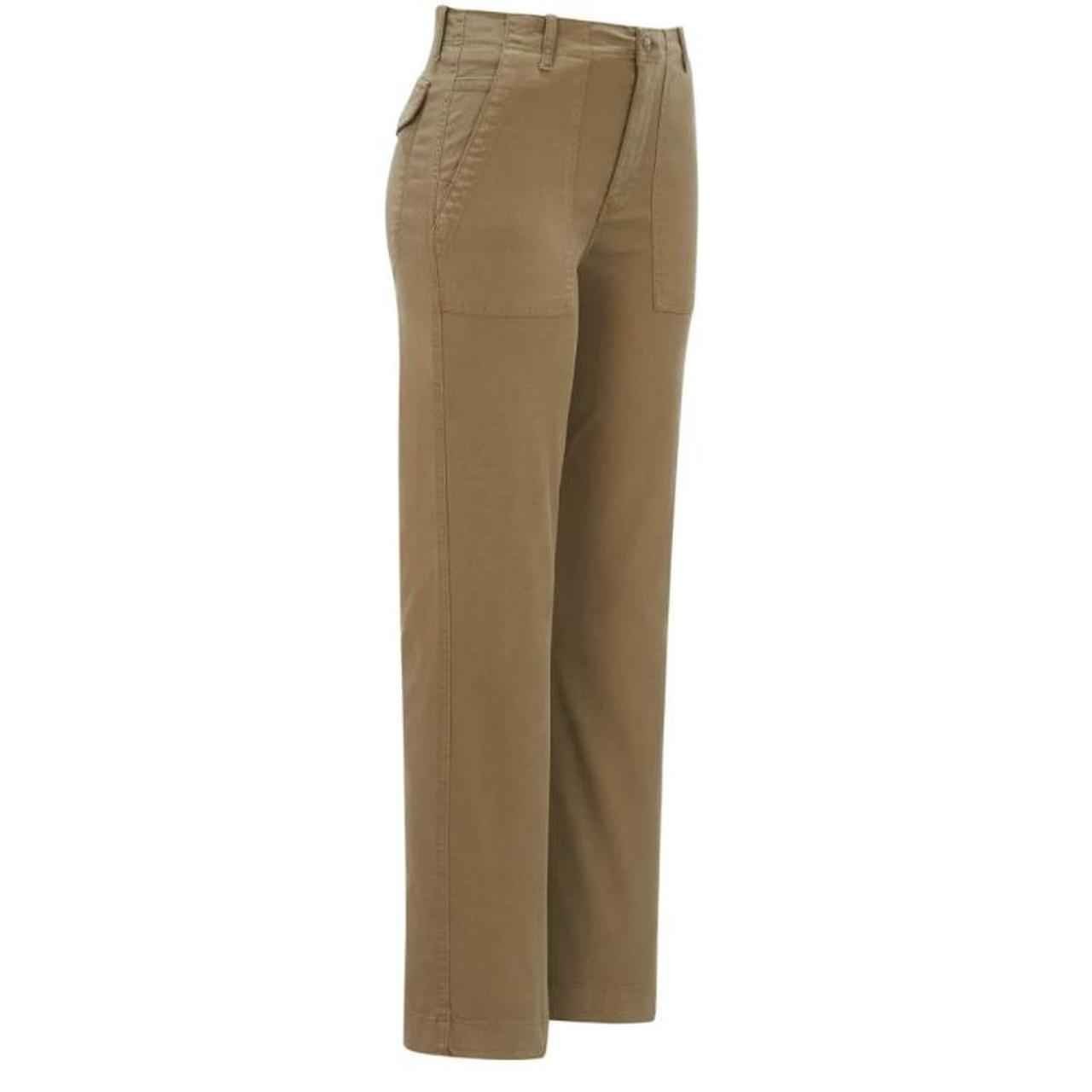 NWT Women's A New Day Straight Leg Chino Pants Tan - Depop