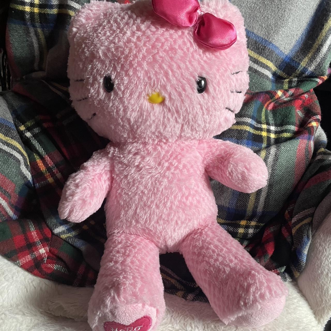 ON HOLD FOR MARISSA hot hello kitty pink build a bear with tag and bow