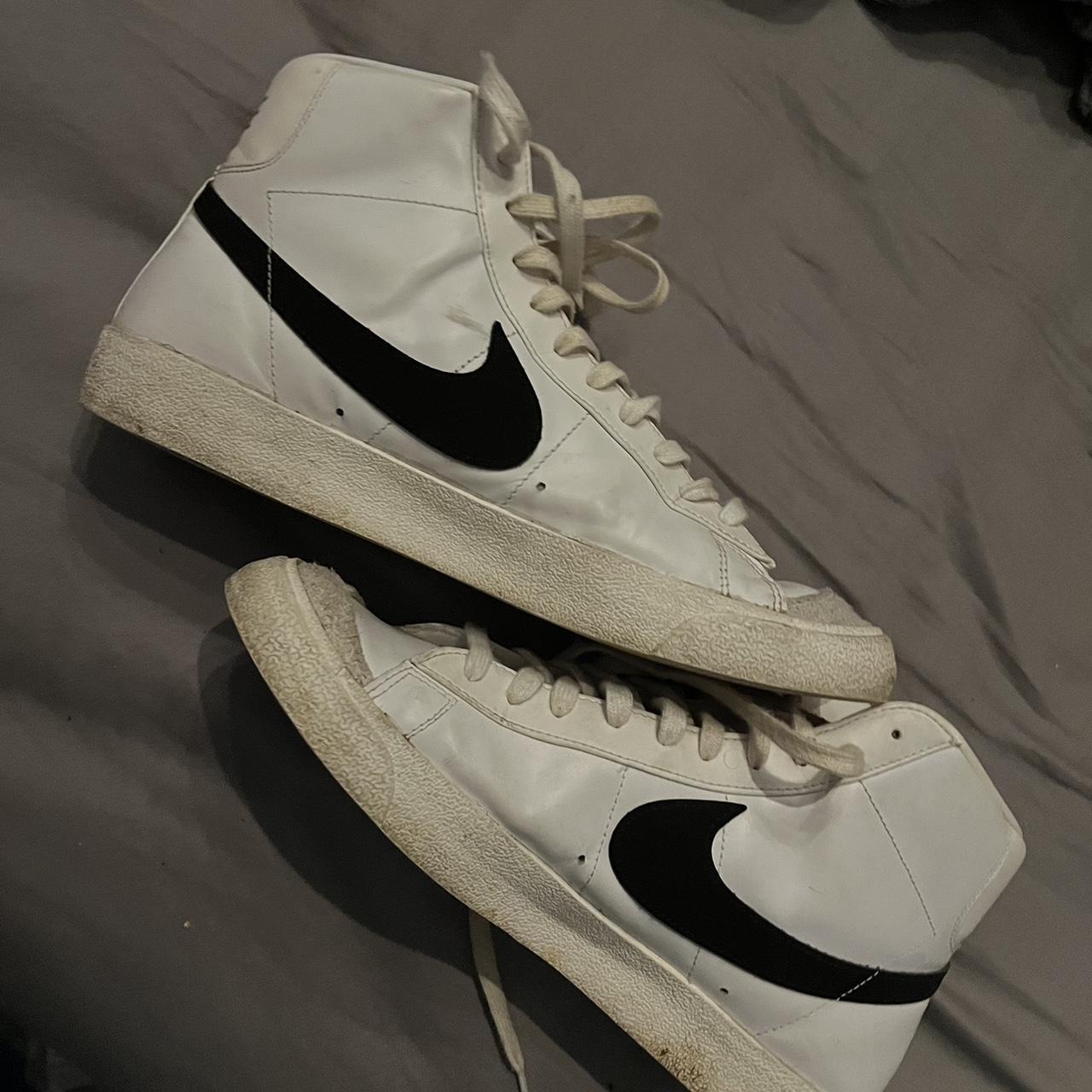 mens white nike blazers