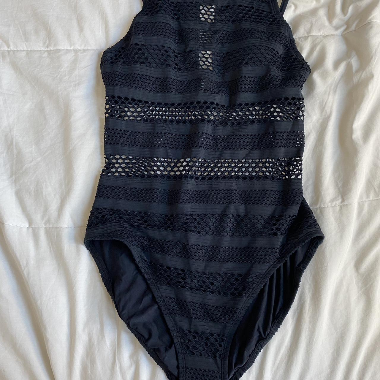 Bleu Rod Beattie Women's Black Swimsuit-one-piece