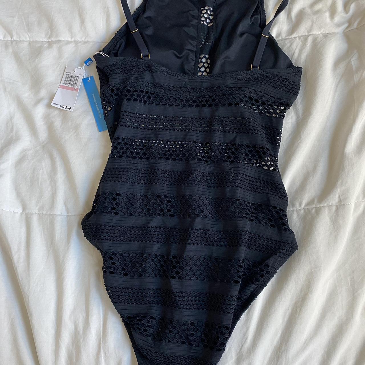Bleu Rod Beattie Women's Black Swimsuit-one-piece (2)